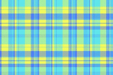 Cut out vector plaid tartan, official texture check textile. Bandana fabric.. Stock Illustration