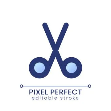 Cut pixel perfect gradient fill ui icon イラスト素材