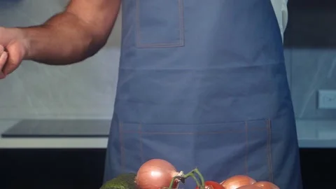 Cut tomato slow motion Stock Footage 224175273