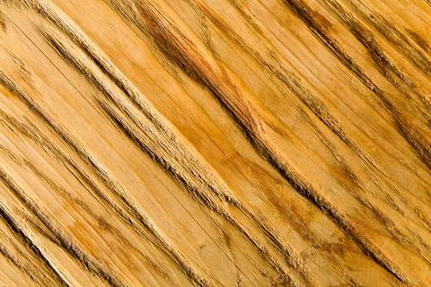 A cut of a tree with a unique pattern. Foto stock