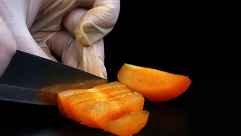 Cut vegetables. Stock Footage 169334254