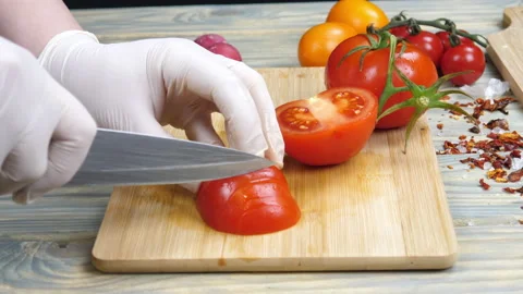 Cut vegetables. Stock Footage 169383445