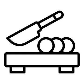 Cut vegetables icon outline vector. Carrot food Stock Illustration