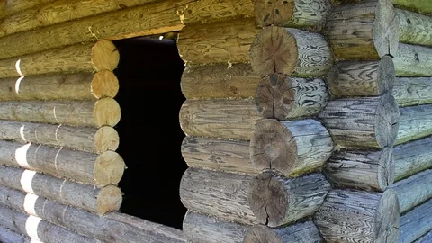 Cut in the wall to enter Stock Footage 117473428