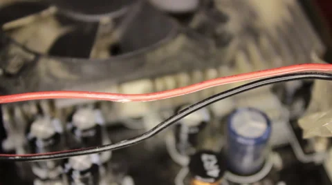 Cut Wire 1 Stock Footage 43833971