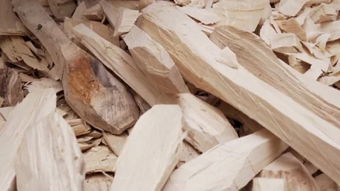 Cut wood 01 Video stock 236513520