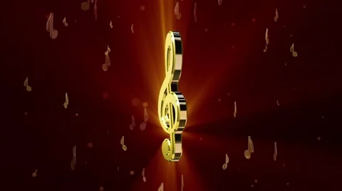 Cutaways in the form of a treble clef Stock Footage 47048804