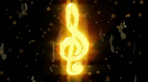 Cutaways in the form of a treble clef Stock Footage 47897231