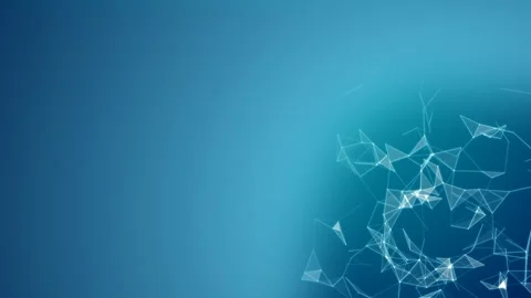 Cute, abstract, animated blue background with plexus for presentation Stock-Footage 244138873