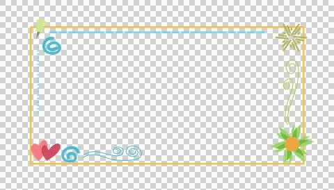 Cute abstract frame. Perfect wallpaper, banner, poster, website, advertisem.. Stock-Illustration