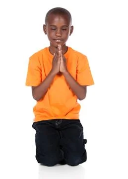 Cute african boy Foto stock