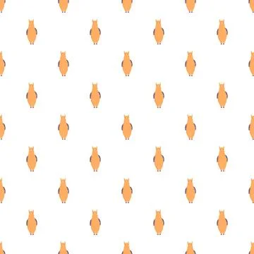 Cute alpaca seamless pattern for textile and fabric design Illustrazione stock