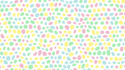Cute and Colorful Pattern Background Video Stock Footage 332503875