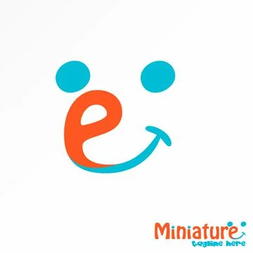 Cute animal face. Face design. Abstract animal face concept. Stock Illustration