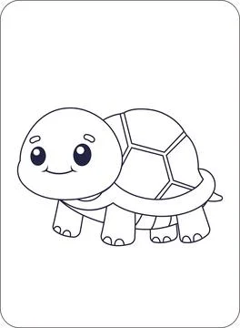Cute Animals Coloring and Activity Pages for Kids Stock Illustration