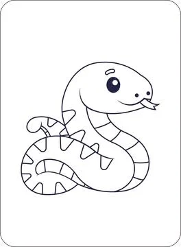 Cute Animals Coloring and Activity Pages for Kids Illustrazione stock
