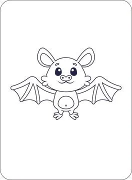 Cute Animals Coloring and Activity Pages for Kids Illustrazione stock