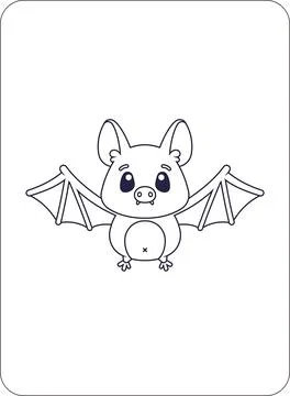 Cute Animals Coloring and Activity Pages for Kids Stock Illustration