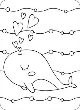 Cute Animals Coloring and Activity Pages Stock Illustration