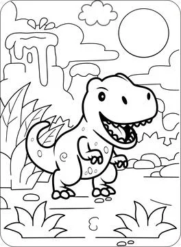 Cute Animals Coloring and Activity Pages Stock Illustration