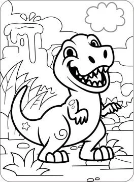 Cute Animals Coloring and Activity Pages Stock Illustration