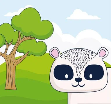 Cute animals design Stock Illustration