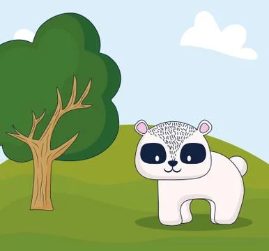 Cute animals design Stock Illustration