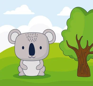 Cute animals design Stock Illustration