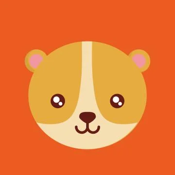 Cute animals design Stock Illustration