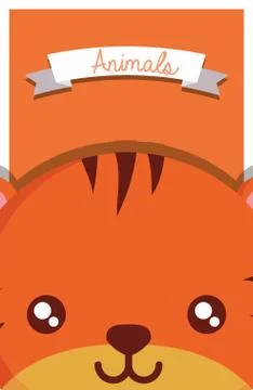 Cute animals design Stock Illustration