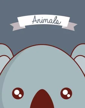 Cute animals design Stock Illustration
