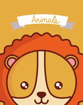 Cute animals design Stock Illustration