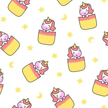 Cute animals in the pocket. Seamless pattern. Stock Illustration