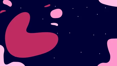 Cute animated graphics that are modern and stylish. This shape animation support Video stock 273982871