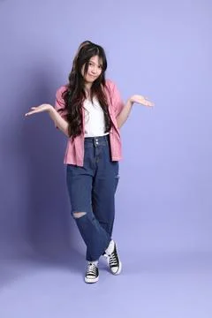 Cute Asian Girl Stock Photos