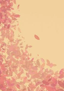 Cute autumn seamless pattern and background Illustrazione stock