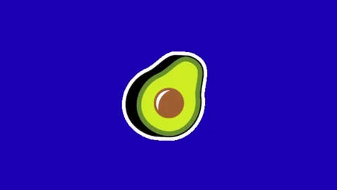 Cute Avocado Animation for Everyone Stock Footage 337328404