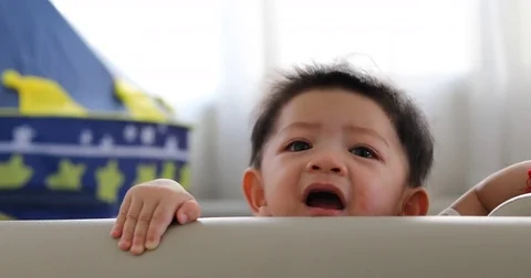 Cute baby boy Stock Footage 82334656