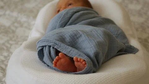 Cute baby boy Stock Footage 109066262