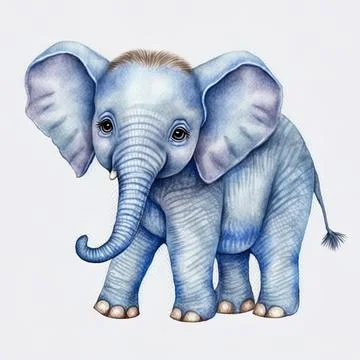 Illustration Baby elephant