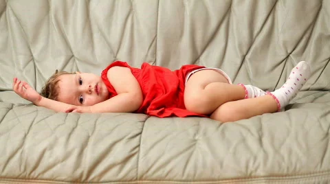 Cute baby  Stock Footage 607268