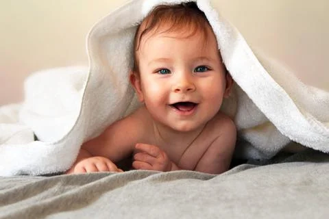 Cute Baby Stock Photos