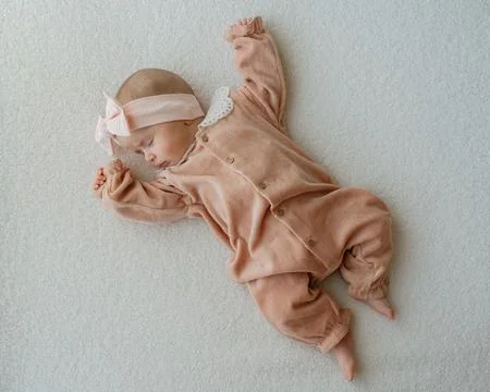 Cute Baby on Soft Background 库存照片