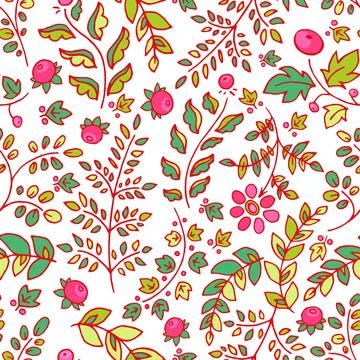 Cute background with flowers 스톡 일러스트