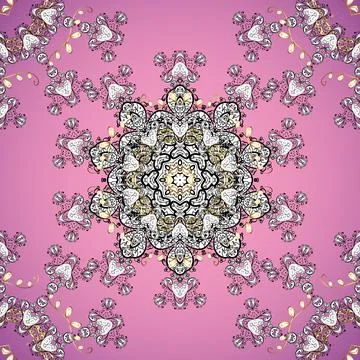 Cute backgrounds. Vector line design. Fan scales ornaments. Geometric decorative Stockillustratie