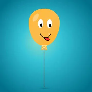 Cute balloon Stock Illustration