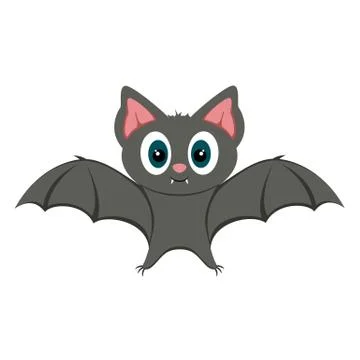 Cute Bat for Halloween Illustrazione stock