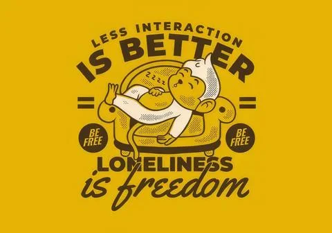 Cute bear hugging a dog with positive message on yellow background Stock Illustration