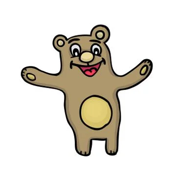 Cute bear Stock Illustration