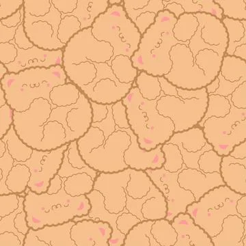 Cute bear pattern seamless. teddy bear background. Cartoon character animal.. Illustrazione stock